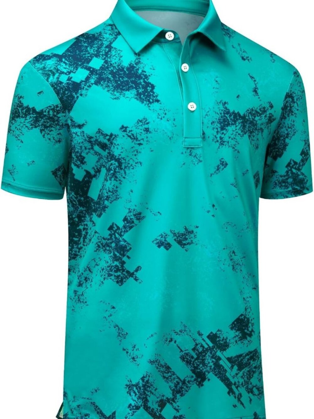 Men's Moisture-Wicking Golf Polo Shirt - Dry Fit Short Sleeve for Casual